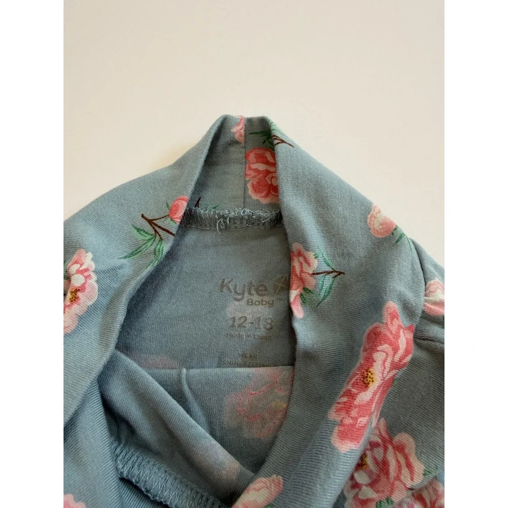 Kyte Baby Peony Floral Bamboo Bummies 12-18 Months